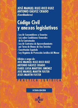 CÓDIGO CIVIL Y ANEXOS LEGISLATIVOS