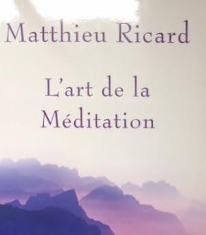 Image du vendeur pour L'art de la mditation (French Edition) mis en vente par Livres Norrois