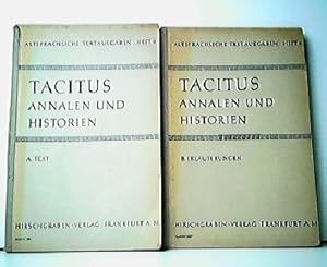 Konvolut aus 2 Heften der Reihe: Altsprachliche Textausgaben - Heft 9. P. Cornelius Tacitus - Aus...