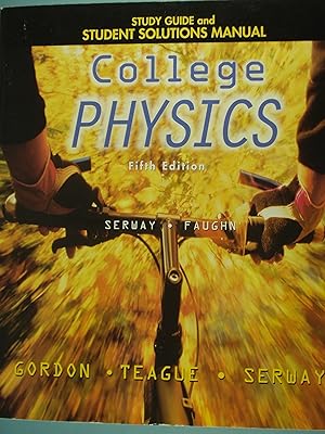 Imagen del vendedor de College Physics Study Guide, 5e a la venta por PB&J Book Shop