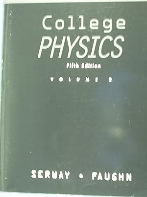 Imagen del vendedor de College Physics, Overhead Transparencies, Volume 2, 5th Edition a la venta por PB&J Book Shop