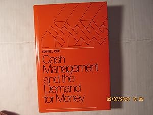 Imagen del vendedor de Cash Management and the Demand for Mloney a la venta por RMM Upstate Books