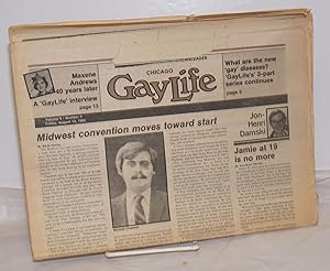 Seller image for Chicago GayLife: the international gay newsleader; vol. 8, #9, Friday, August 13, 1982; What are the new 'gay' diseases for sale by Bolerium Books Inc.