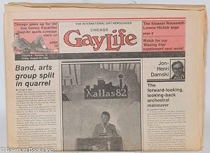 Imagen del vendedor de Chicago GayLife: the international gay newsleader; vol. 8, #10, Friday, August 20, 1982; Dallas 82: National Gay Task Force a la venta por Bolerium Books Inc.