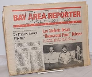 Image du vendeur pour B.A.R.: Bay Area Reporter; vol. 14, #6, February 9, 1984; Law Students Debate "Homosexual Panic" Defense mis en vente par Bolerium Books Inc.