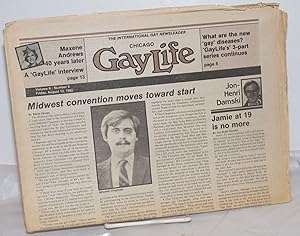 Imagen del vendedor de Chicago GayLife: the international gay newsleader; vol. 8, #9, Friday, August 13, 1982; What are the new 'gay' diseases a la venta por Bolerium Books Inc.