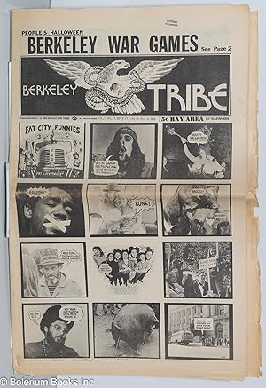 Bild des Verkufers fr Berkeley Tribe: vol. 1, #17 (#17), Oct. 31-Nov. 6, 1969 People's Halloween: Berkeley War Games/Fat Cat Funnies cover zum Verkauf von Bolerium Books Inc.