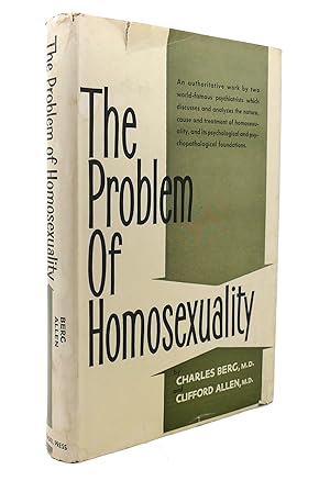 Immagine del venditore per THE PROBLEM OF HOMOSEXUALITY venduto da Rare Book Cellar