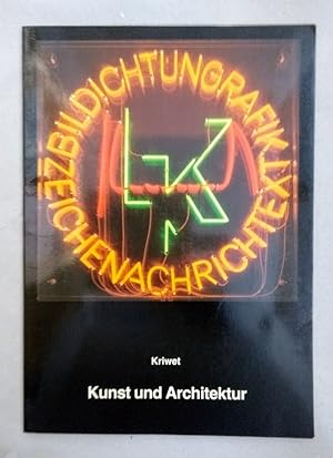 Imagen del vendedor de Kunst und Architektur. I: Freie knstlerische Gestaltung. II. Angewandte Arbeiten zur Orientierung in Gebuden und Auenanlagen. a la venta por Wissenschaftl. Antiquariat Th. Haker e.K