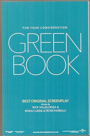 GREEN BOOK.