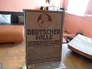 Immagine del venditore per Deutscher Wille. Des Kunstwarts 30 Jahr. Erstes Novemberheft 1916. venduto da Antiquariat Floeder