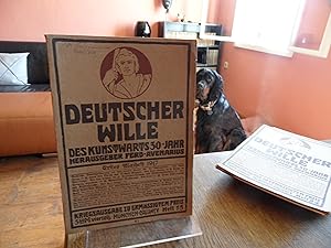 Immagine del venditore per Deutscher Wille. Des Kunstwarts 30 Jahr. Erstes Maiheft 1917. venduto da Antiquariat Floeder