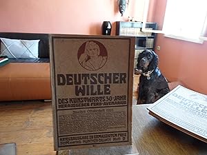 Immagine del venditore per Deutscher Wille. Des Kunstwarts 30 Jahr. Zweites Oktoberheft 1916. venduto da Antiquariat Floeder