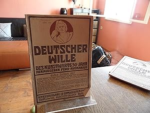 Immagine del venditore per Deutscher Wille. Des Kunstwarts 30 Jahr. Erstes Juliheft 1917. venduto da Antiquariat Floeder