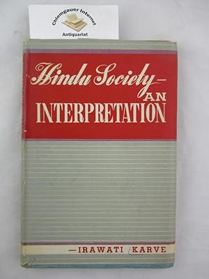 Seller image for Hindu Society: An Interpretation. for sale by Chiemgauer Internet Antiquariat GbR