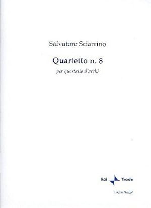 Bild des Verkufers fr Quartetto no.8per quartetto de archi : partitura zum Verkauf von AHA-BUCH GmbH