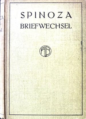 Image du vendeur pour Spinoza Briefwechsel. mis en vente par books4less (Versandantiquariat Petra Gros GmbH & Co. KG)