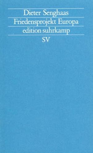 Bild des Verkäufers für Friedensprojekt Europa. Edition Suhrkamp ; 1717 = N.F.,Bd. 717 zum Verkauf von NEPO UG