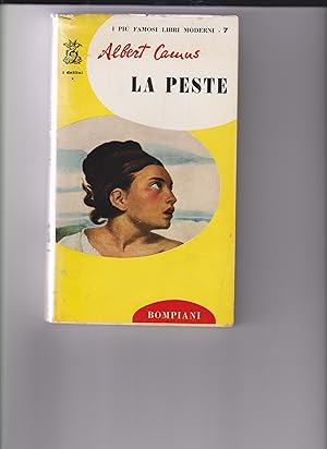 LA PESTE QUINTA EDIZIONE, Milano, Bompiani, 1958