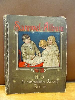 Sammel-Album Verlag A.G. für automatischen Verkauf Berlin: Album Nr. 3 mit den Serien 81-120. Mit...