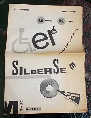 Programmheft Georg Kaiser / Kurt Weill DER SILBERSEE Spielzeit 1982 / 83 Nr. 11