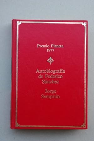 Imagen del vendedor de Autobiografia de Federico Sánchez a la venta por Libros Tobal