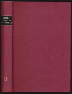 Index verborum Vergilianus. Herausgegeben und bearbeitet von Monroe Nichols Wetmore.