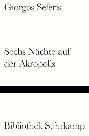 Bild des Verkufers fr Sechs Naechte auf der Akropolis zum Verkauf von moluna