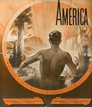 Seller image for AMERICA: BEAUTY - WONDERS - INSPIRATION - PROGRESS - WITHOUT END for sale by BUCKINGHAM BOOKS, ABAA, ILAB, IOBA