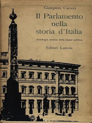 Bild des Verkufers fr Il Parlamento nella storia d'Italia zum Verkauf von Librodifaccia