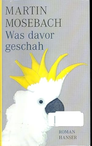 Was davor geschah : Roman ;.