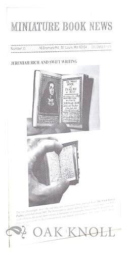 MINIATURE BOOK NEWS