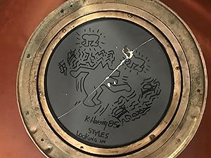 Attributed Keith Haring & LAII Ship Porthole