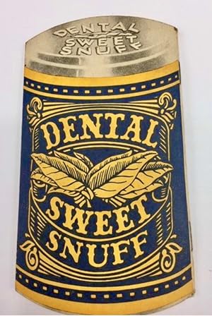 [Shape Book] [Tobacco] [Die Cut] Dental Scotch Snuff