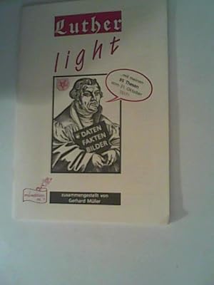 Seller image for Luther light for sale by ANTIQUARIAT FRDEBUCH Inh.Michael Simon