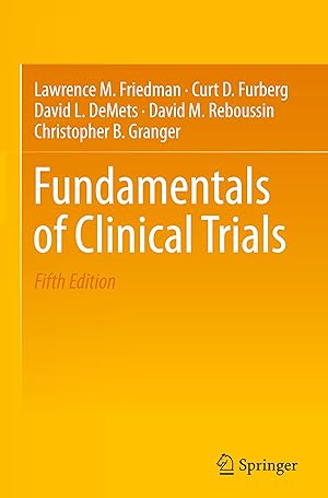 Bild des Verkufers fr Fundamentals of Clinical Trials zum Verkauf von moluna