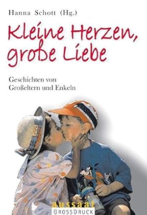 Bild des Verkufers fr Kleine Herzen, groe Liebe : Geschichten von Groeltern und Enkeln. Hanna Schott (Hg.) / Grossdruck zum Verkauf von Antiquariat Buchhandel Daniel Viertel