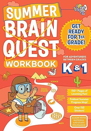 Bild des Verkufers fr Summer Brain Quest: Between Grades K & 1 zum Verkauf von moluna