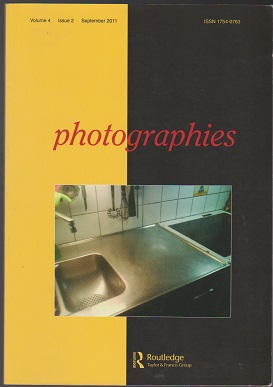 Seller image for Photographies Volume 4 Issue 2 September 2011 for sale by Sonnets And Symphonies