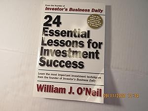 Seller image for 24 Essential Lessons for Investment Success for sale by RMM Upstate Books