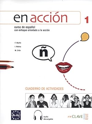 Imagen del vendedor de En accin 1 (Nivel A1-A2). Cuaderno de actividades. Curso de espaol. Incluye CD Audio. a la venta por La Librera, Iberoamerikan. Buchhandlung