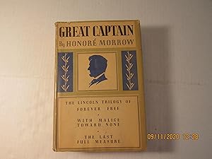 Imagen del vendedor de Great Captain: The Lincoln Trilogy a la venta por RMM Upstate Books