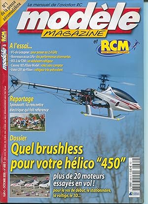 Seller image for Modle magazine n685, octobre 2008 - Dossier : Quel brushless pour votre hlico "450" for sale by LibrairieLaLettre2