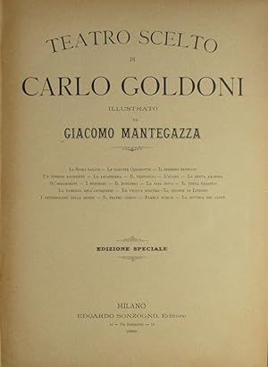 Teatro scelto di Carlo Goldoni illustrato da Giacomo Mantegazza