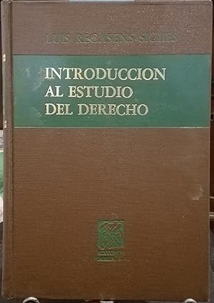 Imagen del vendedor de Introduccin al estudio del Derecho a la venta por Librera Monte Sarmiento