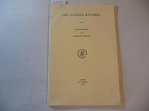 Bild des Verkufers fr Die -zweite Reform- Beihefte der Zeitschrift fr Religions- und Geistesgeschichte XVII zum Verkauf von Gebrauchtbcherlogistik  H.J. Lauterbach