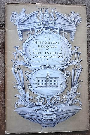 Historical Records Of Nottingham Corporation