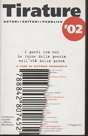 Immagine del venditore per Tirature '02 venduto da MULTI BOOK