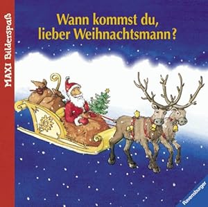 Bild des Verkufers fr Wann kommst du lieber Weihnachtsmann Ravensburger zum Verkauf von Gabis Bcherlager