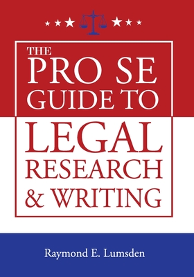 Bild des Verkufers fr The Pro Se Guide to Legal Research and Writing (Paperback or Softback) zum Verkauf von BargainBookStores